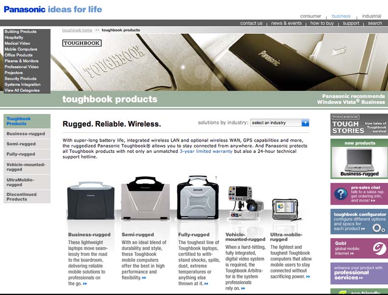 Panasonic Toughbook 3